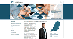 Desktop Screenshot of kaiding.se